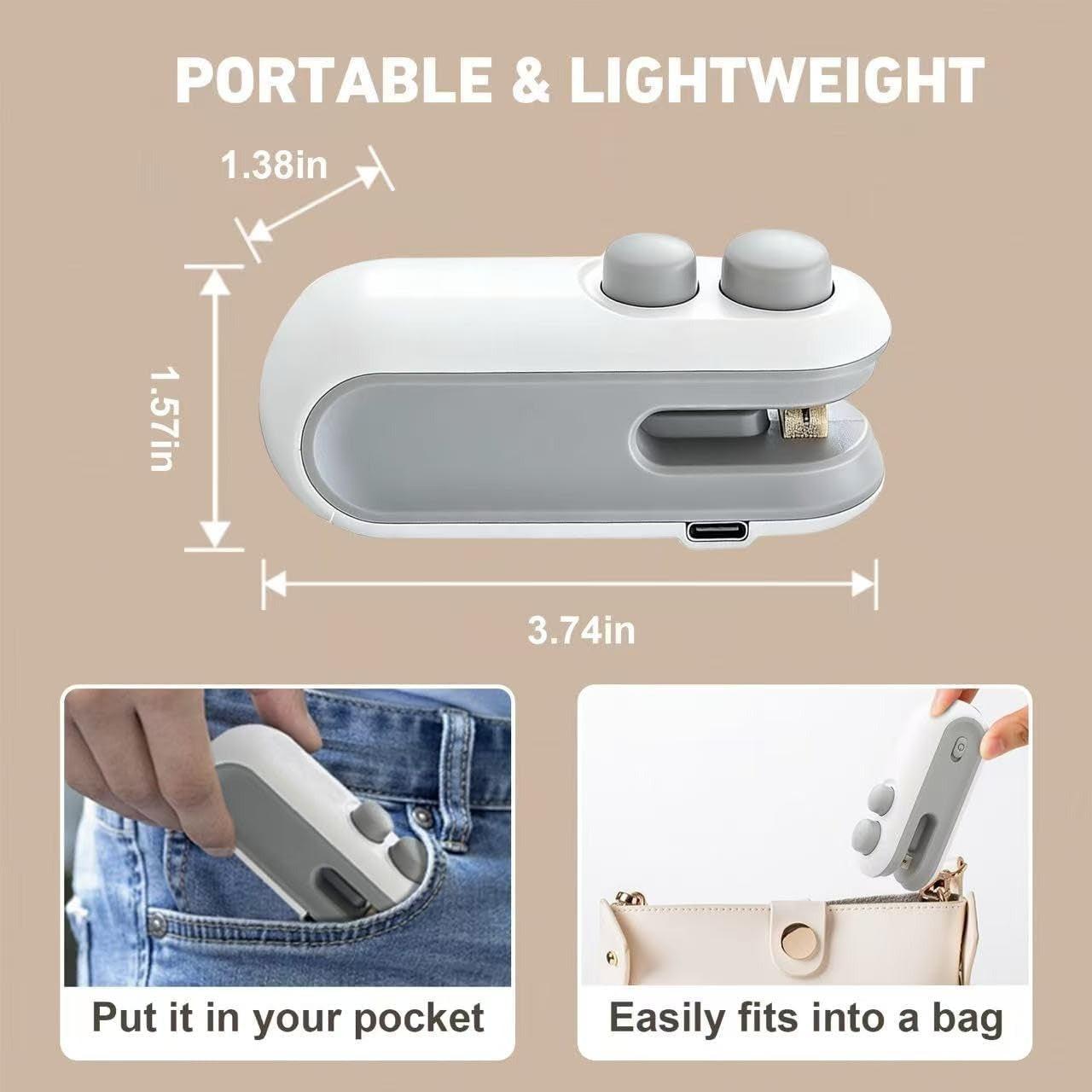 SealFresh™ Portable Mini Bag Sealer – Keep Food Fresh