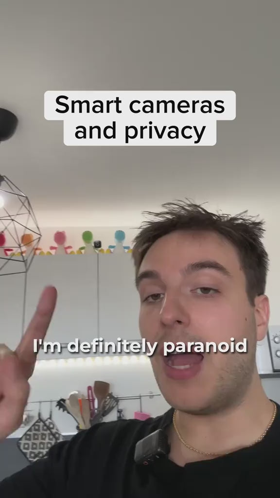 WiFi Smart Panorama Camera – Full Room Security Monitor